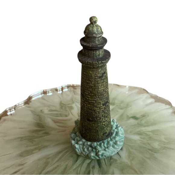 Scassis Lighthouse Minot Light Ledge Lighthouse Scituate MA Collectible Figurine - Picture 3 of 8